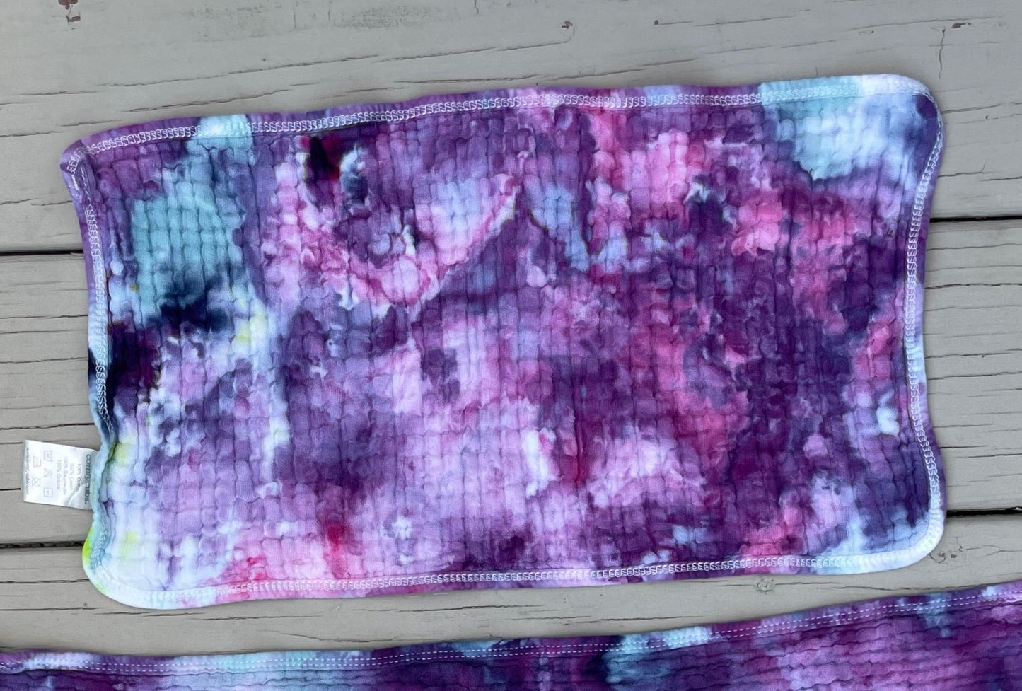 Burp Cloth: Purple