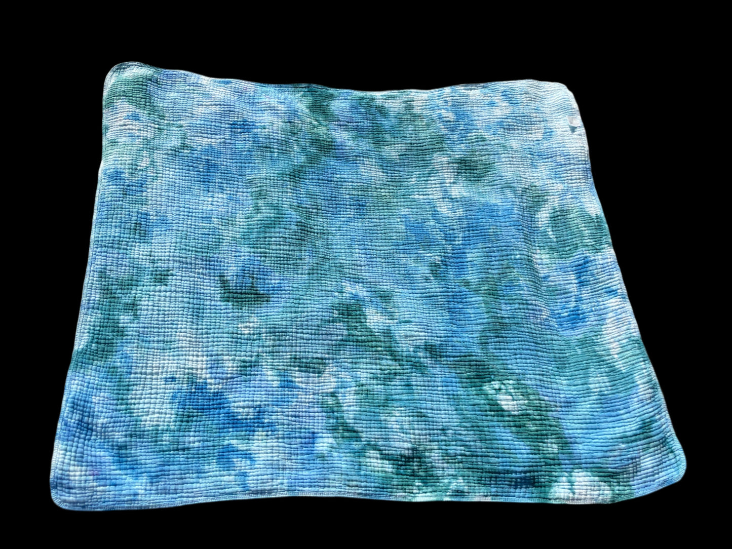 Blanket/Throw: Shades of Blue Muslin Sofa Throw