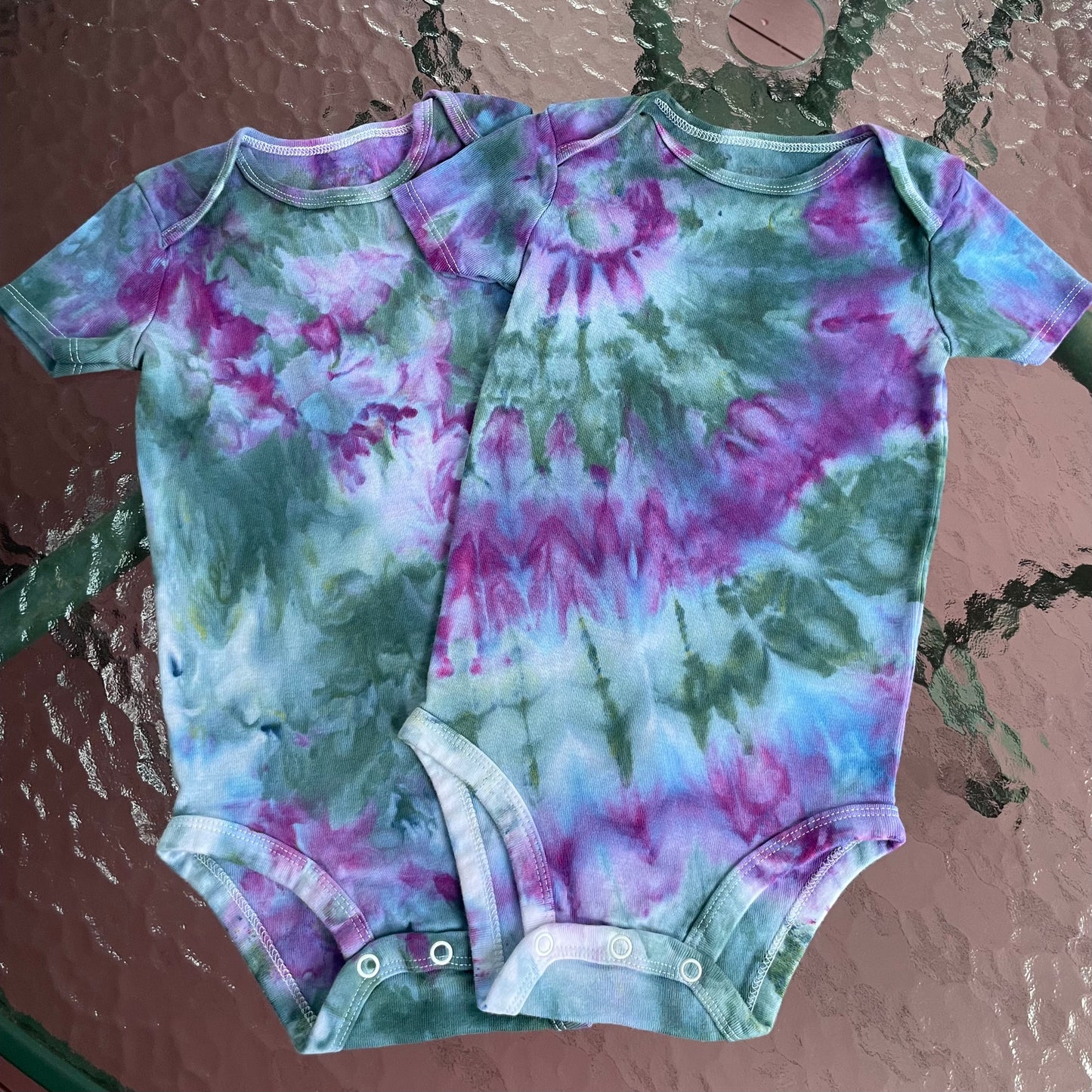 Bundle: Purple/Teal 18M Onesies