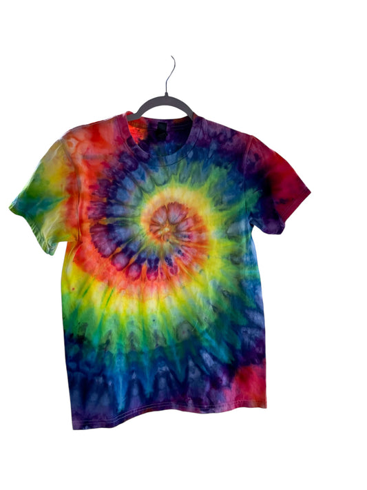 Men's/Unisex Rainbow Spiral S T-Shirt