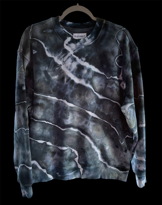 Men's/Unisex Raven Sinew Tied L Crewneck Sweatshirt