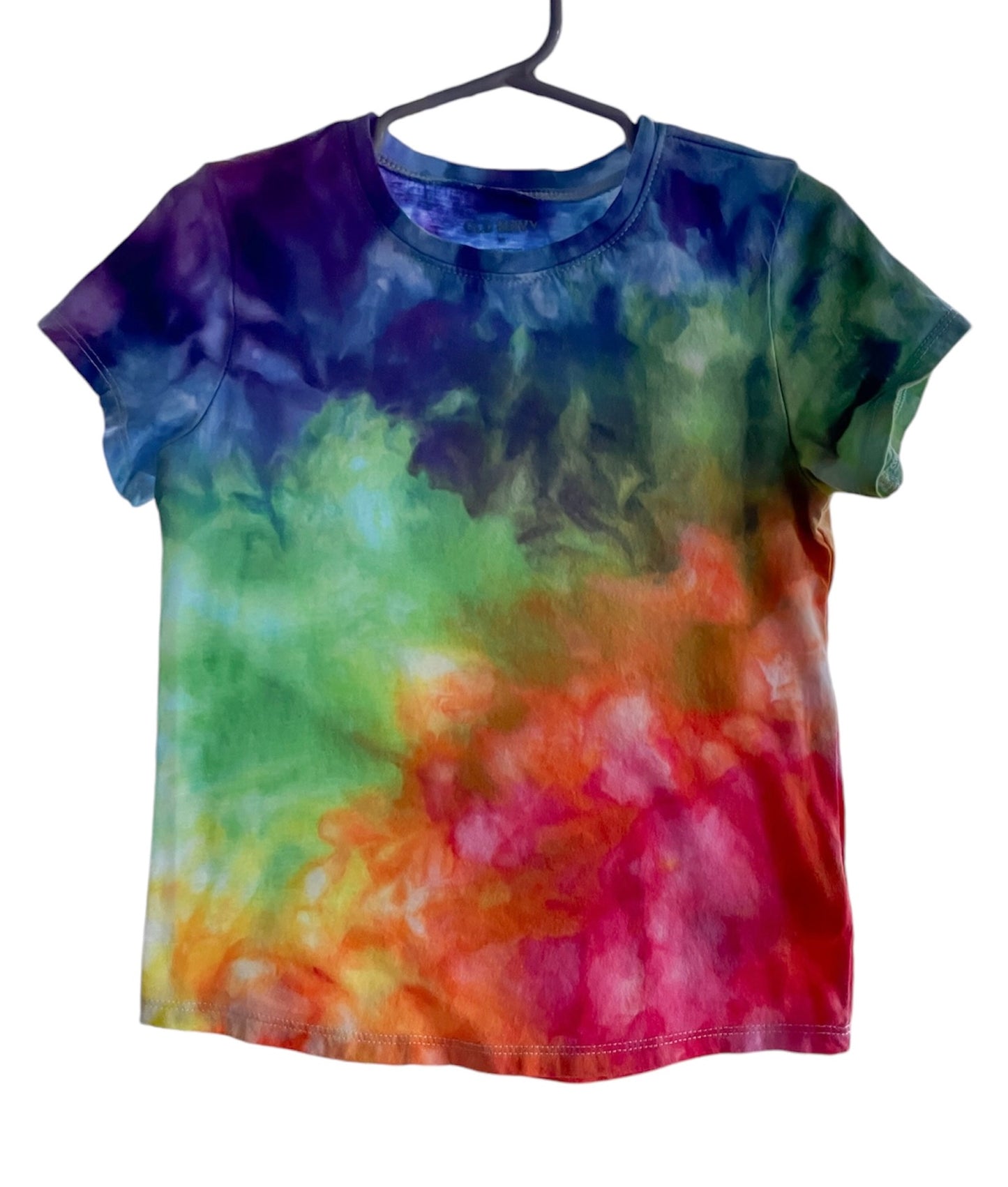 Girl's (Toddler) Rainbow Scrunch 5T Short Sleeve T-Shirt